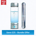 Pureion Hydrogen Water Bottle + Alkaline Stick Water Purifier Combo Pack